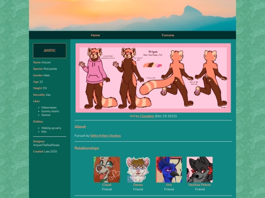 fursona screenshot