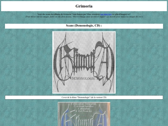 galerie/Grimoria/galerie_grimoria screenshot