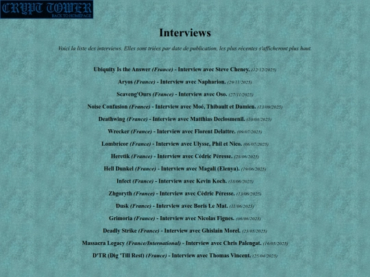 interviews screenshot