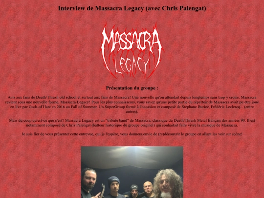 interviews/MassacraLegacy/MassacraLegacy screenshot