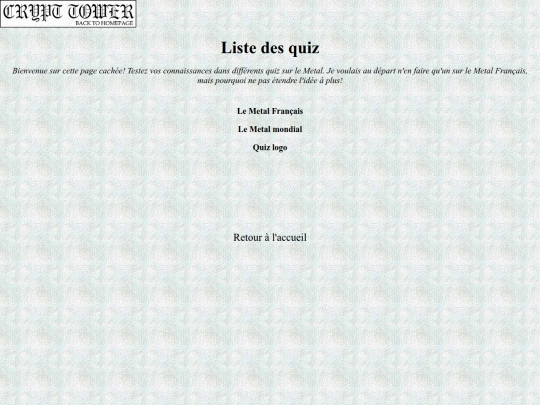 quizlist screenshot