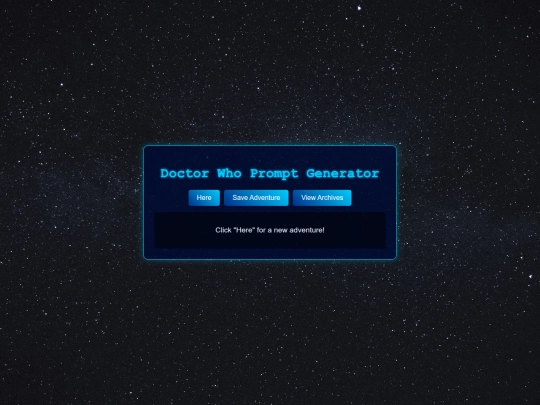Prompt screenshot