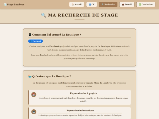 Recherche screenshot