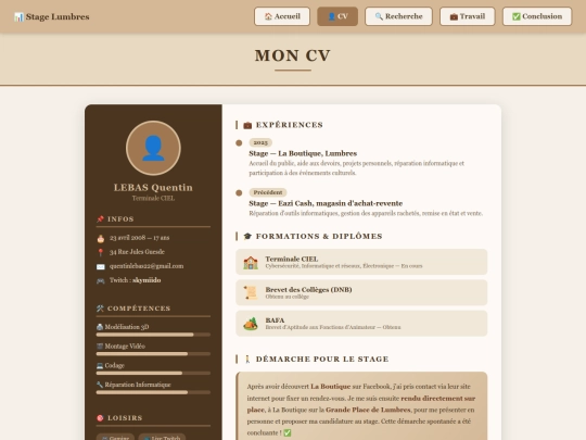 cv screenshot