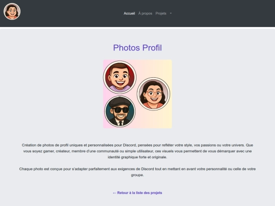 Photos Profil screenshot