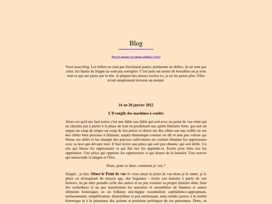 blog screenshot
