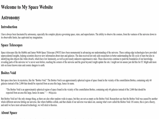 index screenshot