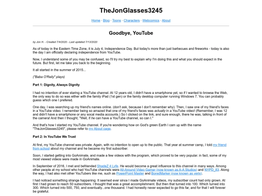 blog/1 screenshot