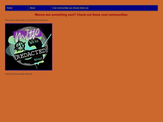 communities screenshot