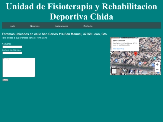 Contacto screenshot