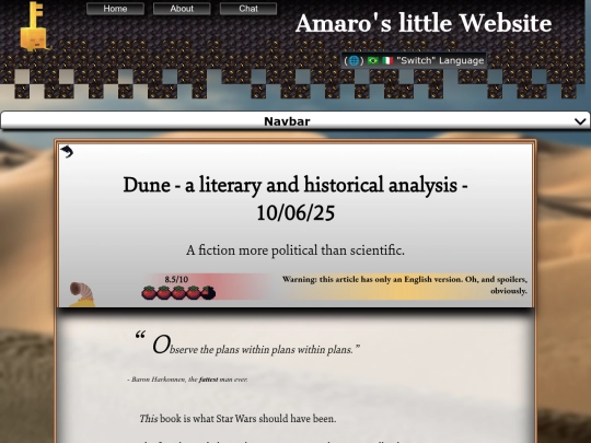 review/dune screenshot
