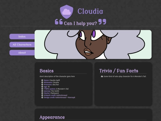 characters/A_Monsters_Tail/Cloudia screenshot
