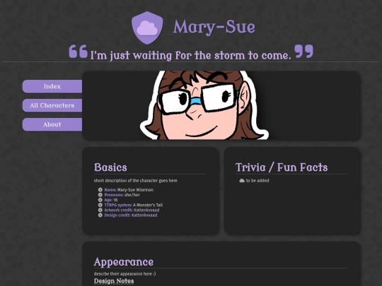 characters/A_Monsters_Tail/Mary-Sue screenshot