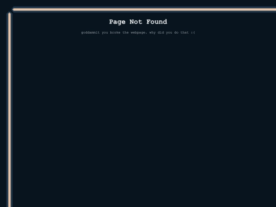 not_found screenshot