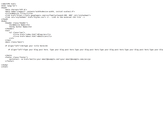 website template/sample-post1 screenshot