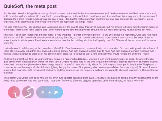 posts/quiesoft screenshot