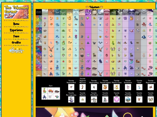 pkmncorner-favs screenshot