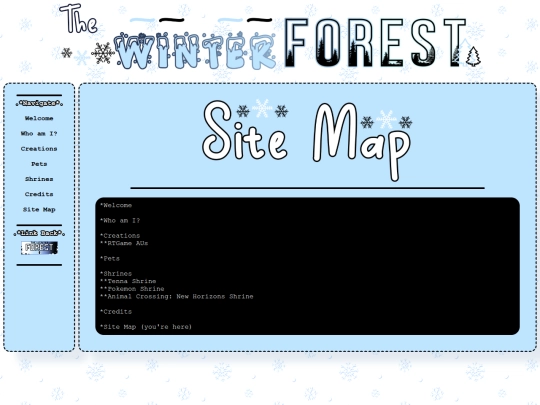 sitemap screenshot