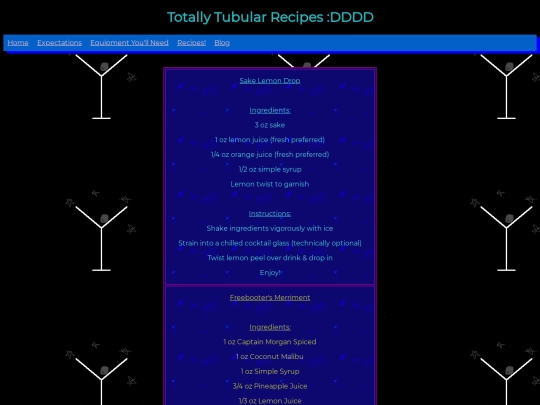 recipes screenshot