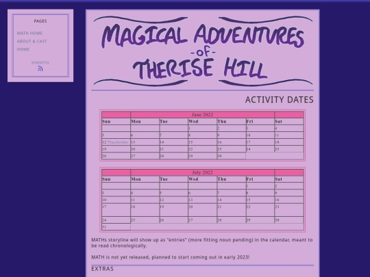 MATH/mathcalendar screenshot