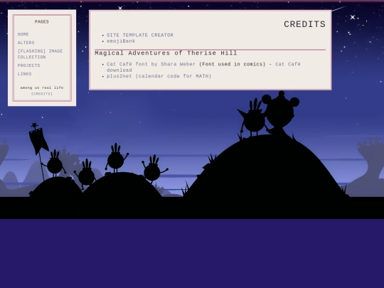 credits screenshot