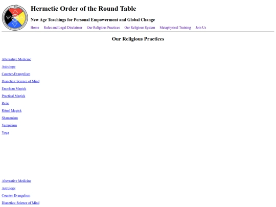our-religious-practices screenshot