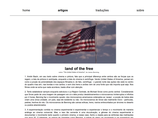 artigos/america screenshot