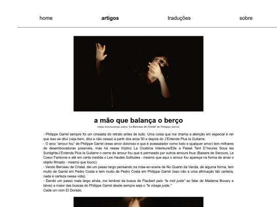 artigos/berceau screenshot