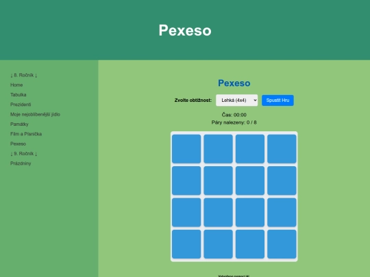 pexeso screenshot