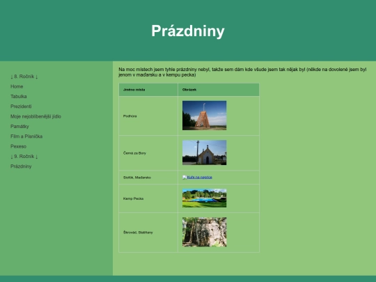 prazdniny/prazdniny screenshot