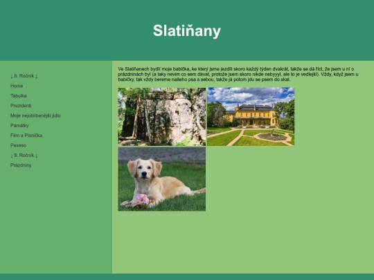 prazdniny/slatiany screenshot