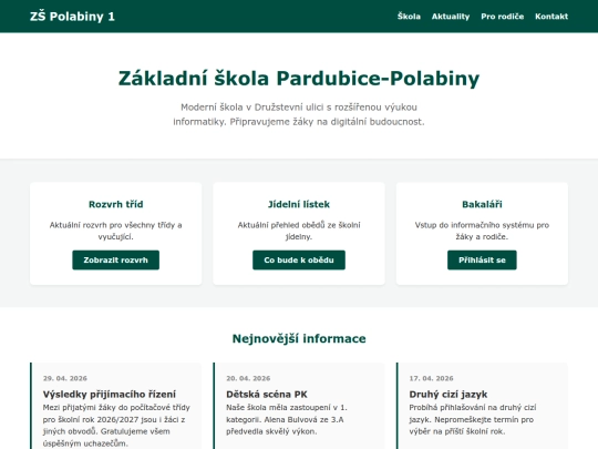 skola_redisign/main screenshot