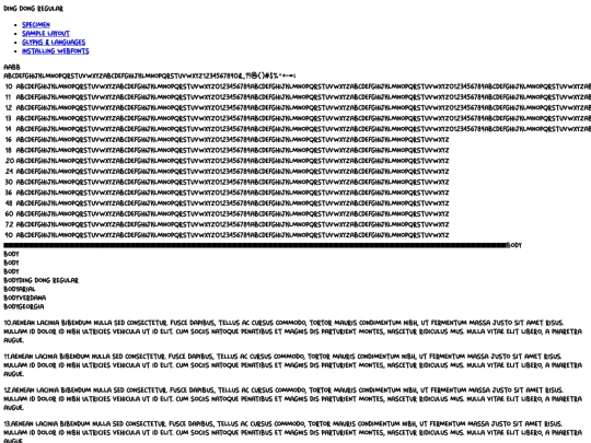 fonts2/dingdong-demo screenshot