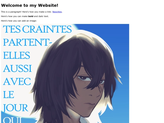 testpage screenshot