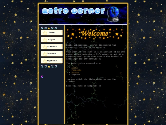 astro screenshot
