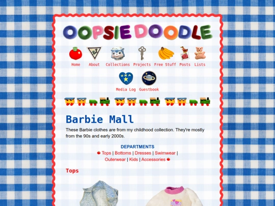 collections/barbiemall screenshot