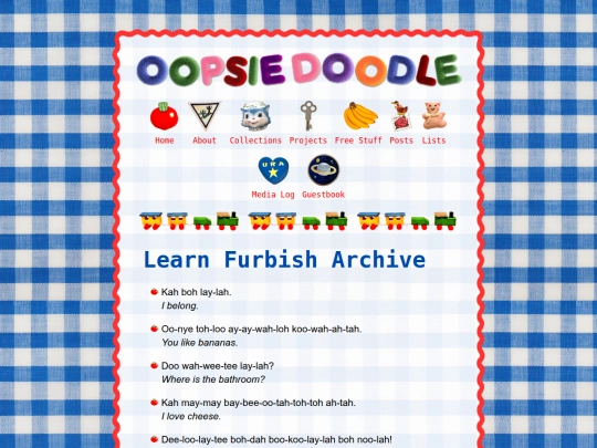 projects/furby/archive screenshot