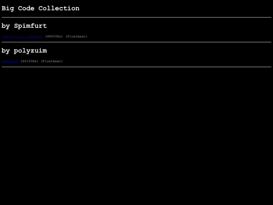 bigcodelibrary screenshot