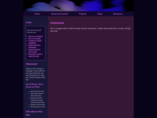 resources screenshot