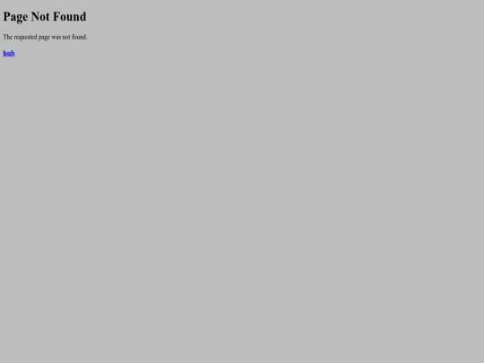 not_found screenshot