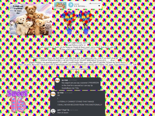 amybday2020 screenshot