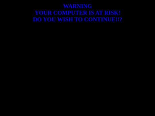 gec thing/WARNING screenshot