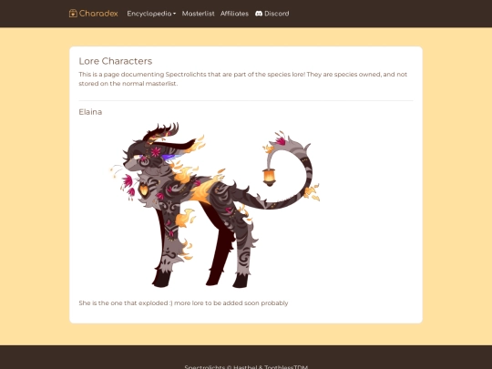 lorecharas screenshot