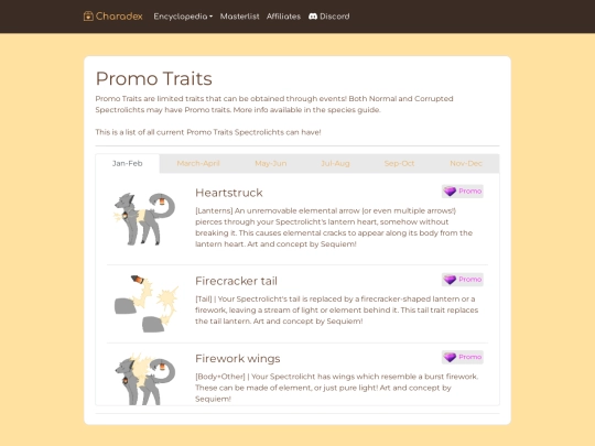 promo-traits screenshot