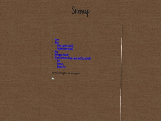 sitemap screenshot
