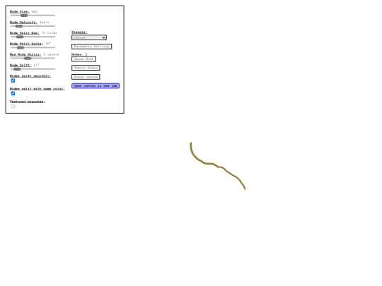 branching screenshot