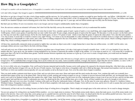 googolplex screenshot