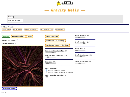 gravity-wells screenshot
