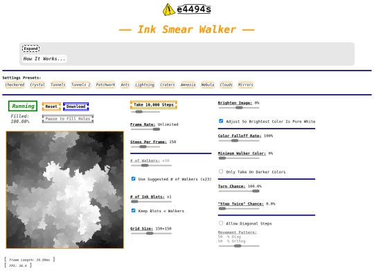 ink-smear-walker screenshot