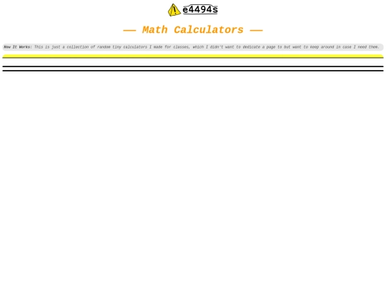 math screenshot